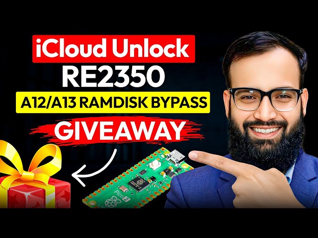 iCloud Unlock RE2350 | A12/A13 Ramdisk Bypass + Giveaway 🎁