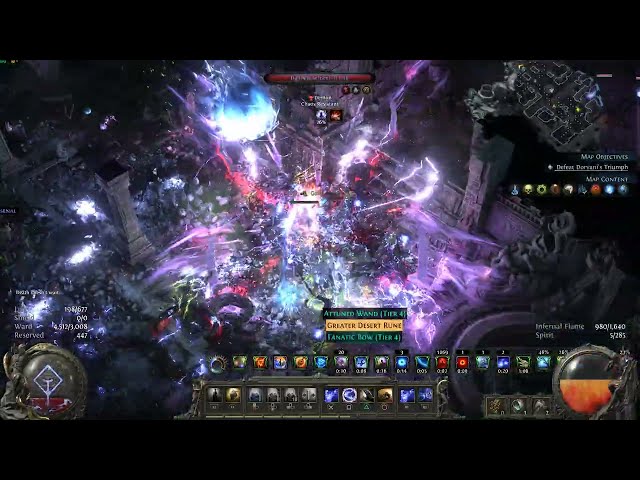PoE 2 0.5 Low Life Lightning Warp Infernalist (show case) | Fastest Mapper This League
