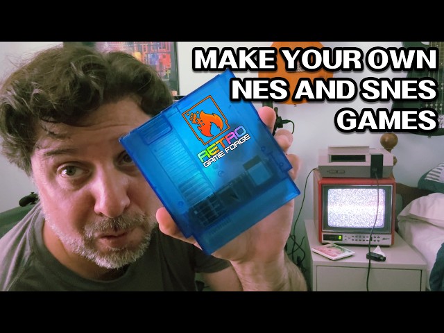 Retro Game Forge NES and SNES WiFi Dev Cart