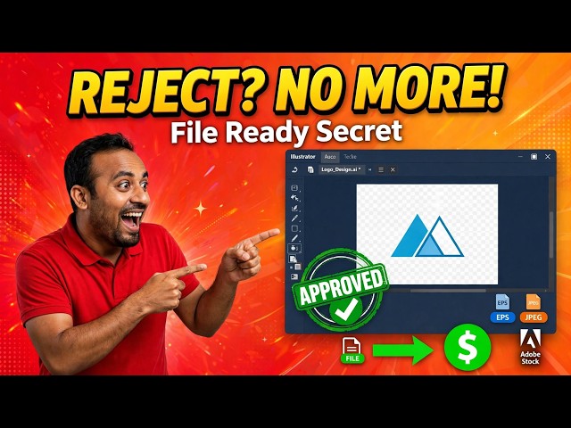 Adobe Stock File Upload Tutorial | কীভাবে সঠিক নিয়মে এডোবি স্টক ফাইল রেডি করবেন?