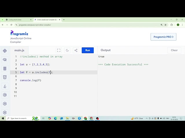 For In Loop JavaScript Interview Questions #shortsfeed #coding #webdevelopment #programing #tricks