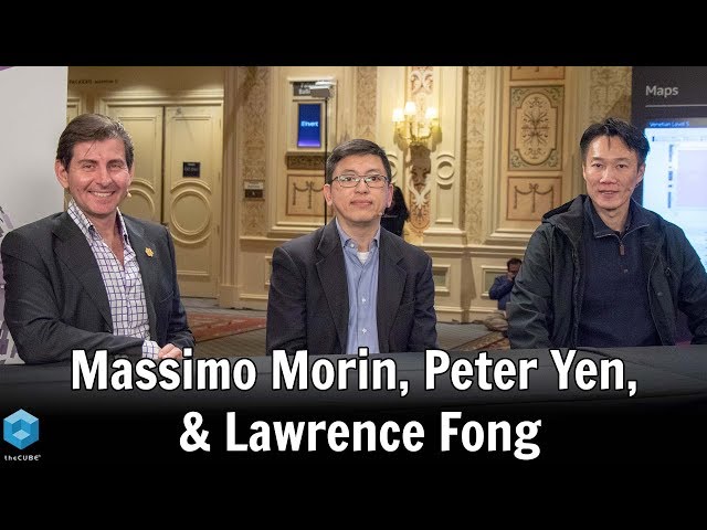 Massimo Morin, Peter Yen, Lawrence Fong | AWS Executive Summit 2018