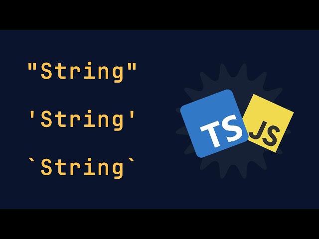 Javascript Strings Explanation in 4 Minute