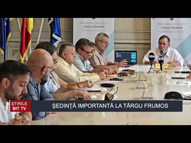 BIT TV NEWS - IMPORTANT MEETING IN TÂRGU FRUMOS