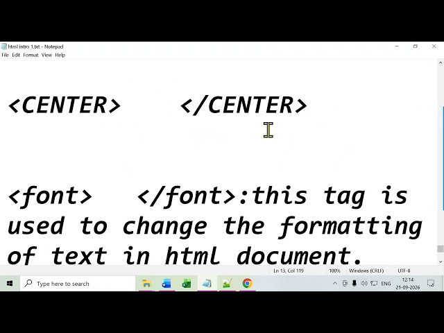 Html Lecture - 3