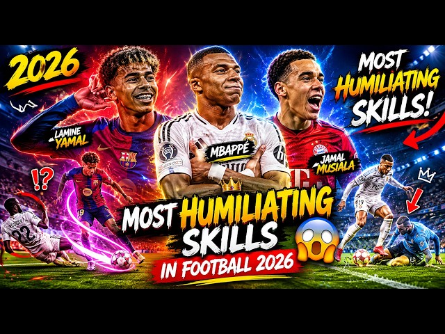 🤯 Most Humiliating Skills in Football 2026
