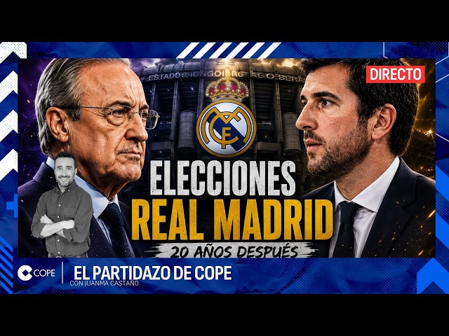 🔴 ¡YA HAY FECHA PARA LAS ELECCIONES DEL REAL MADRID! I El Partidazo de COPE, con Juanma Castaño