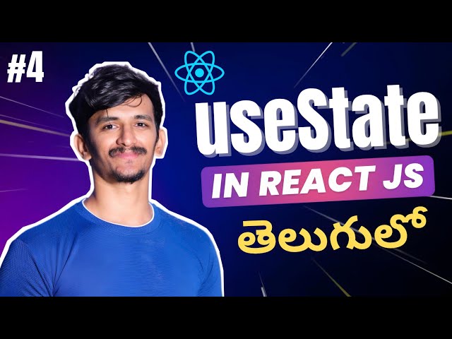 ReactJs useState In Telugu | Parent-Child State Flow Explained | Part 4