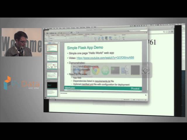 Ian Huston - Using Cloud Foundry for Data Driven Python Apps