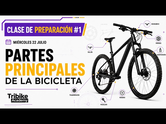 Preparation #1 - Wednesday - Main parts of the bicycle