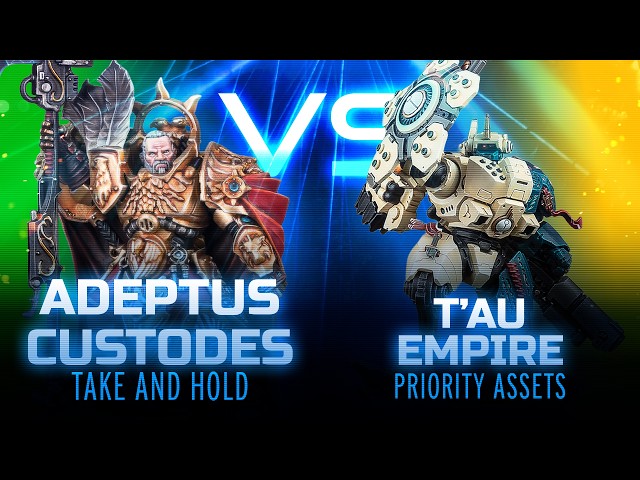 Codex Adeptus Custodes vs T'au Empire Competitive Battle Report