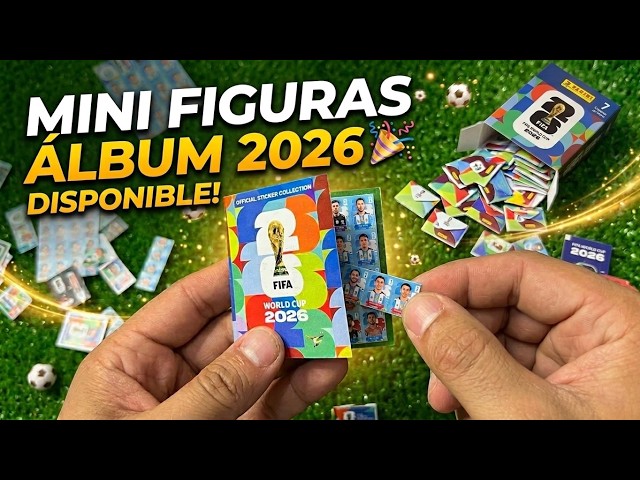 MINI STICKERS ⭐ MINI FIFA WORLD CUP 2026 ALBUM ✨ PANINI