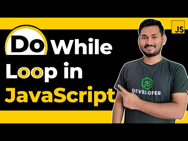 Do While Loop in JavaScript | The Complete JavaScript Course | Ep.27