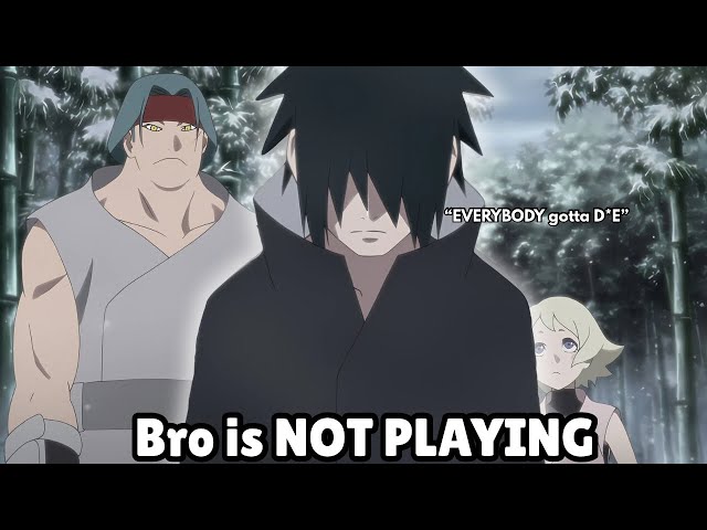 When Sasuke Reminded Us He's Still a DEMON after the War | Naruto: Sasuke's Story