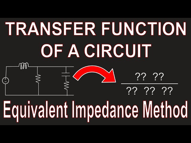 Finding the Transfer Function of a Circuit (Equivalent Impedance Method)