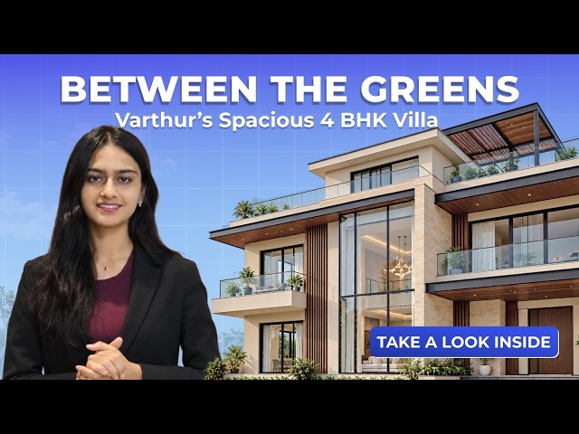 ₹4.40 Cr Luxury Villa in Bangalore | Between The Greens Project Overview