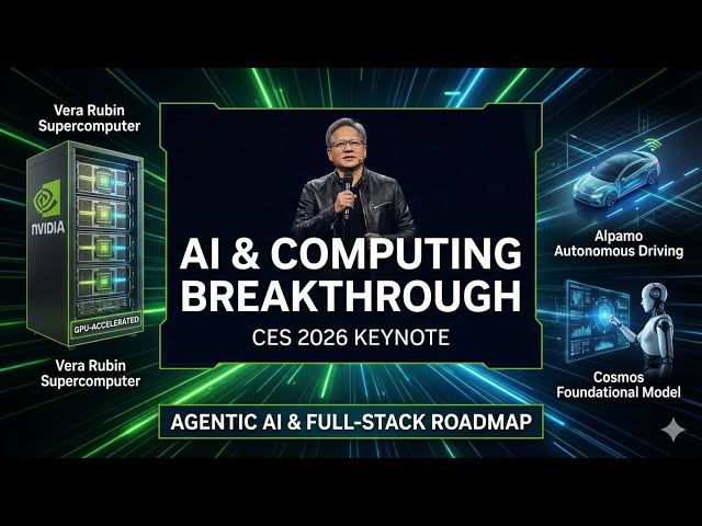 NVIDIA’s CES 2026 Bombshell: Jensen Huang Reveals the AI Platform That Will Run the Physical World