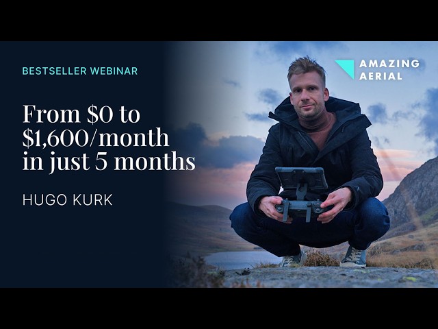 Life changing money from Amazing Aerial - From $0 to $1600 per month in just five months.