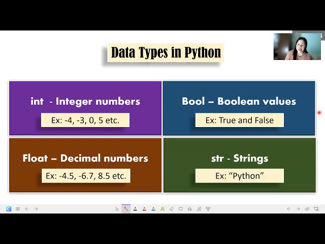 Operators, Data types and Variables in Python