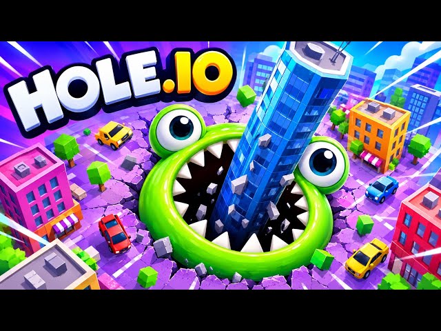 Hole.io - Gameplay Walkthrough Tutorial | New. Mobile Game (Android,iOS) 