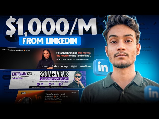 How to Make $1,000/Month with 10-Minute LinkedIn Banners