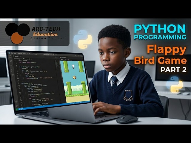 CODE AND BUILD A FLAPPY BIRD GAME USING PYTHON PROGRAMMING