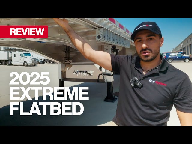 2025 Extreme Flatbed - Industry's Best Tare Weight