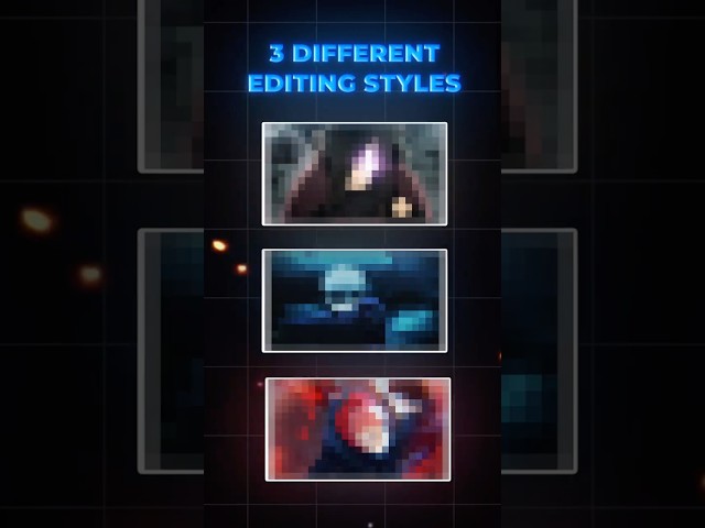 I Tried 3 Different EDITING STYLES.. On a Phone!👀 #editingstyle #capcut