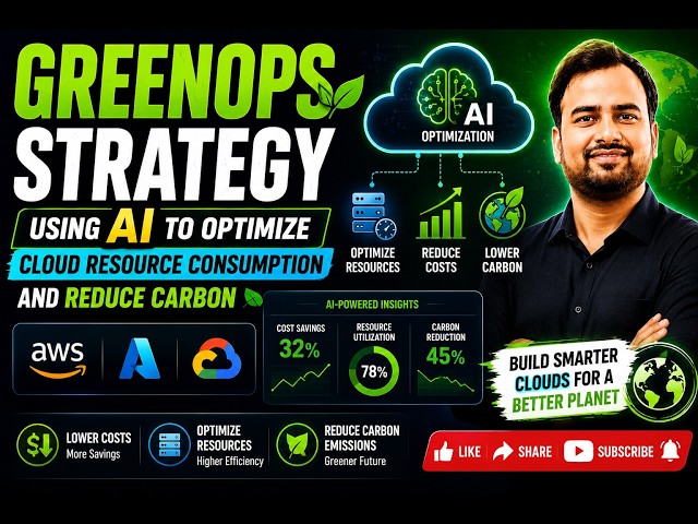 GreenOps Strategy Tutorial | AI for Sustainable Cloud Computing & Cost Optimization