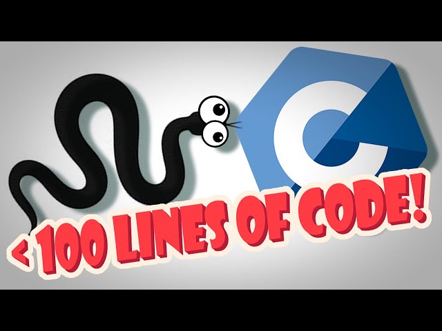 Snake Game in C (Less than 100 lines of code!)