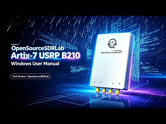 Artix-7 USRP B210 Windows User Manual
