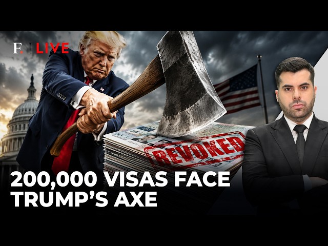 200,000 US Visas At Risk Under Trump: Is Your Visa Safe? | Firstpost Live