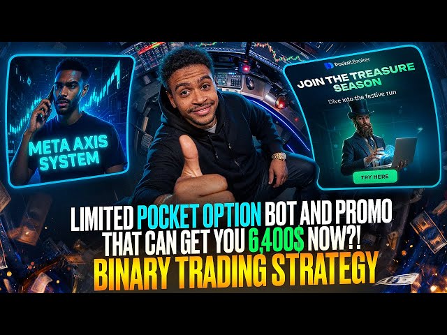LIMITED POCKET OPTION BOT AND PROMO THAT CAN GET YOU 6,400$ NOW?! | BINARY TRADING STRATEGY