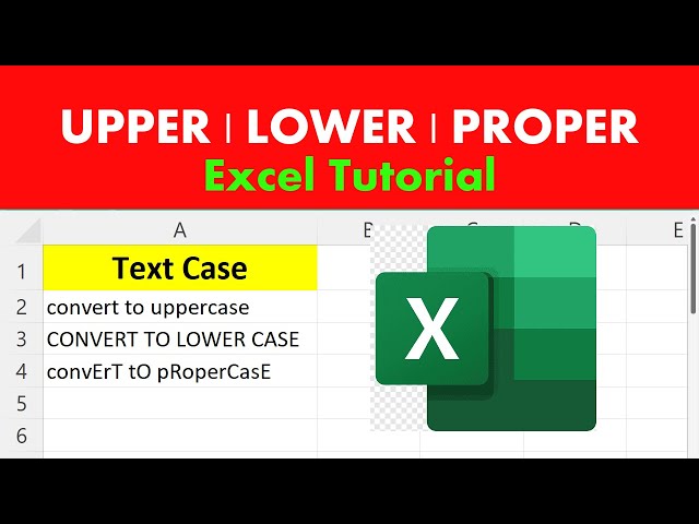 UPPERCASE | LOWERCASE | PROPERCASE Formulas | Excel Tips And Tricks Excel Tutorial #ExcelTips #Excel
