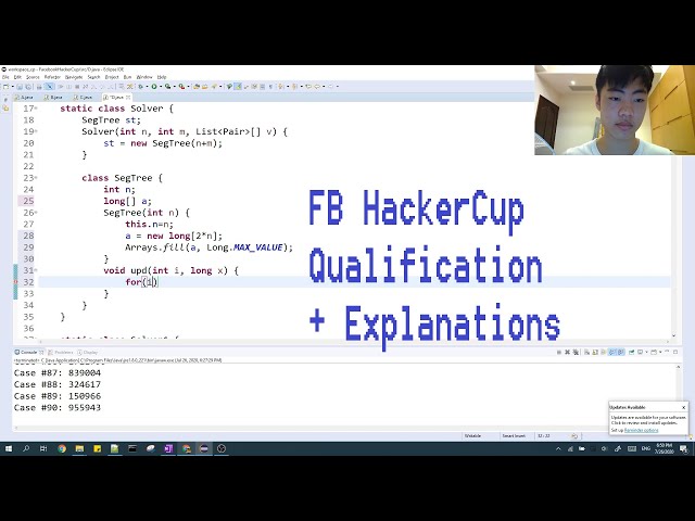 Facebook Hacker Cup Qualification Round 2020 + Explanations