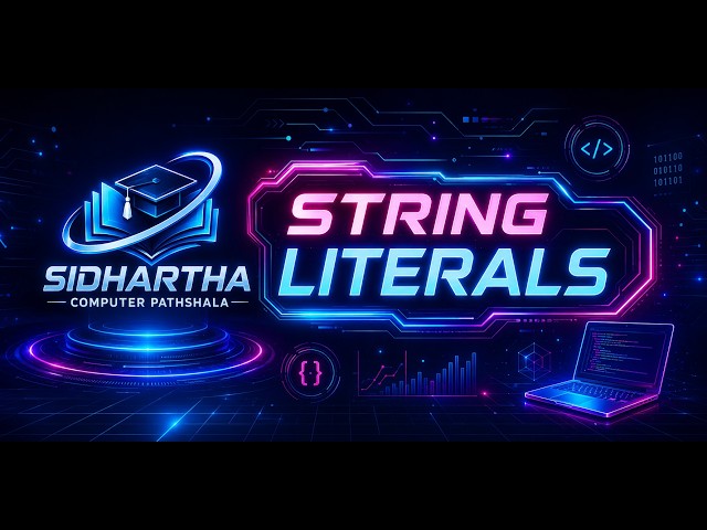 Characteristic 5 String literals in python | Class 11 Computer Science | Python Programming in Hindi