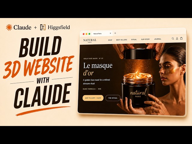 Build An Insane 3D Website With Claude + Token Optimization (Full Process Explained)