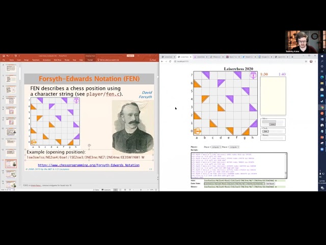 Lecture 20: Capstone project (Leiserchess) description