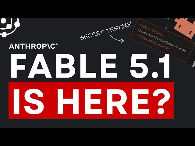 Fable 5.1 Is Being Tested In Secret And GPT Astra Is Confirmed