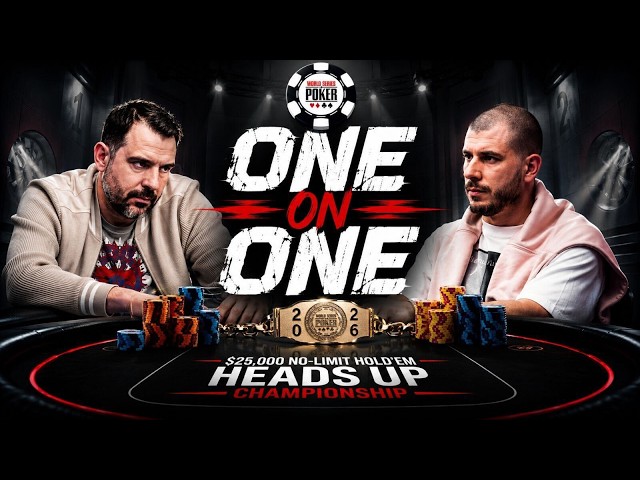 $25,000 NLH Heads Up Championship - Final Day | World Series of Poker
