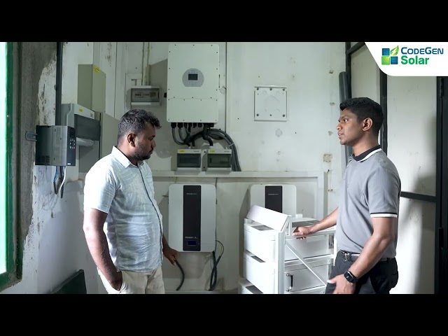 Off Grid Solar Powered Pump House in Sri Lanka | 50kWh System by CodeGen Solar