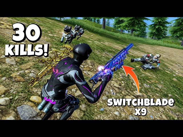 New 30 Kills Mythic SwitchBlade X9 Iconic SMG is Back Full CODM BR Gameplay Call of Duty Mobile!