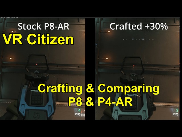 P8 & P4 AR Crafting & Comparing - Side x Side Footage