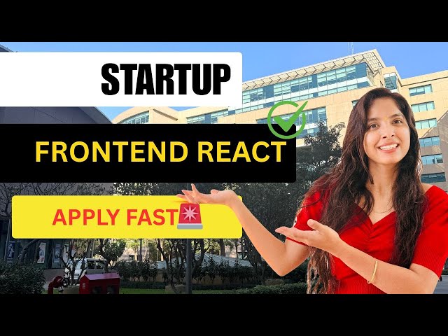 React Developer Vacancy ⚡ Direct Interview | Freshers 2026