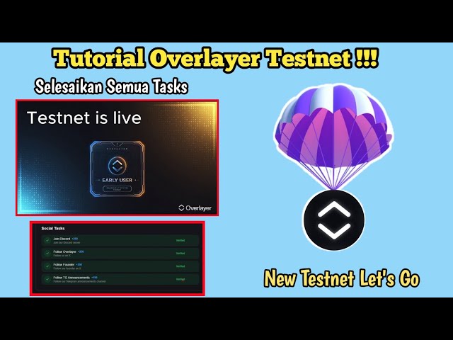 Tutorial Overlayer Testnet | Complete All Tasks Overlayer & Testnet !!!