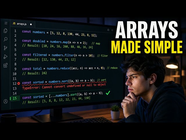 25 JavaScript Array Challenges Every Junior Dev Should Solve