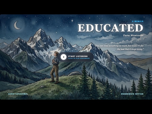 Educated  |  AudioBook  | Tara transforms herself from her family through education.
