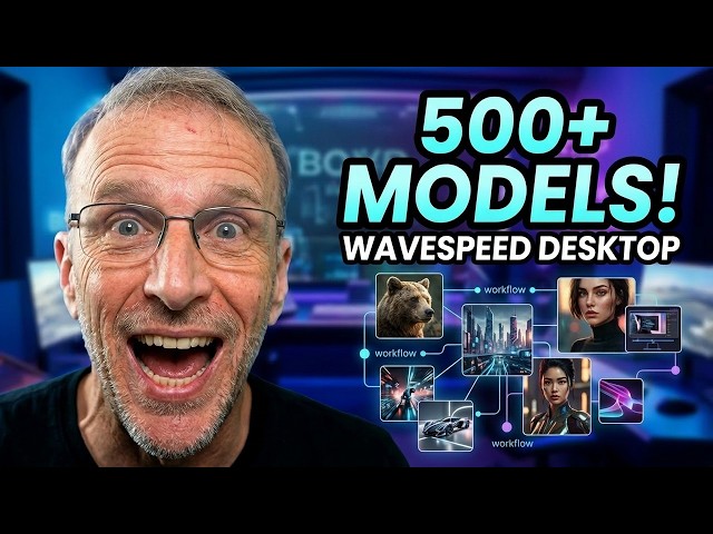 Free Desktop AI with 500+ Models | Full Workflow Builder - WaveSpeedAI