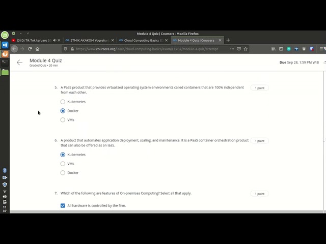Cloud Computing Basics (Cloud 101) Module 4