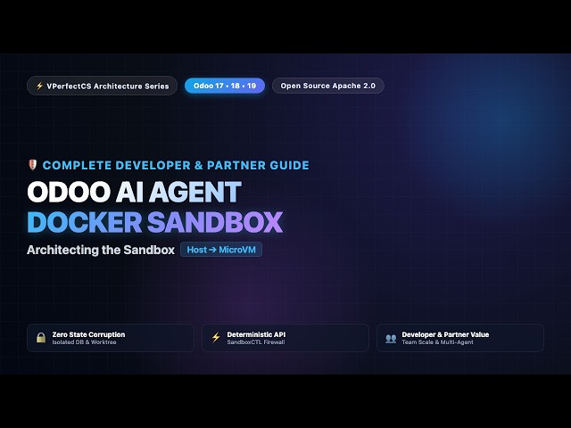 🚀 Master Odoo Agent Pro Kit in Odoo 19 Enterprise | Isolated AI Agent Sandboxes & Reproducible